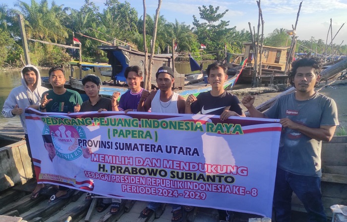 Pedagang ikan dan kelompok nelayan Sumatera Utara dukung Prabowo
