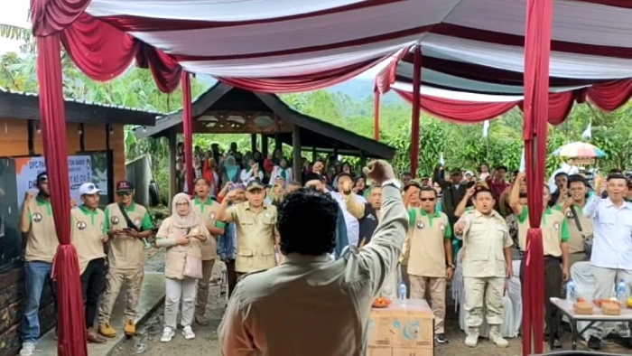 Ketua Umum DPP PAPERA Kobarkan Semangat Juang di Kabupaten Garut Menangkan Prabowo