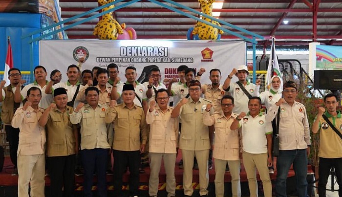 Deklarasi DPC PAPERA Sumedang Dukung Prabowo Presiden