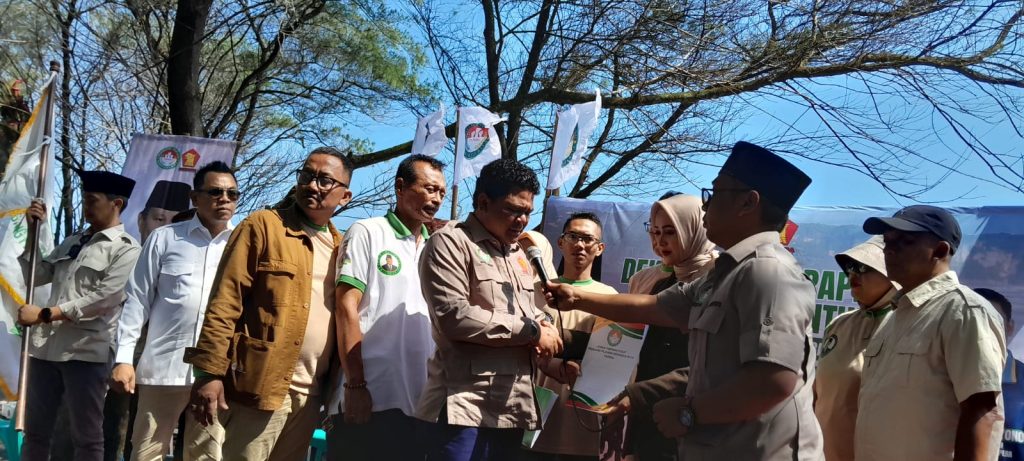 Ratusan Pedagang dan Pelaku UMKM di Bantul Dukung Prabowo Subianto Sebagai Capres 2024