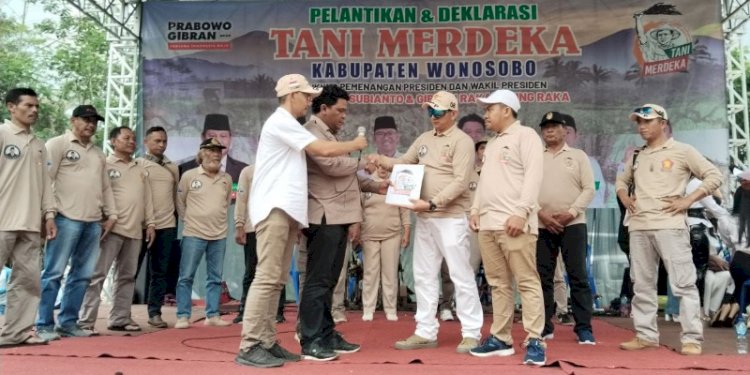 Petani Tani Merdeka Wonosobo Siap Menangkan Prabowo-Gibran di Pemilu 2024, Don Muzakir: Ini Bukti Nyata Pemilih Akar Rumpu