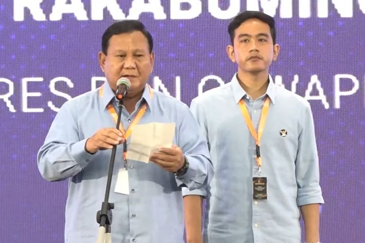 Survei LSN: Prabowo-Gibran Ungguli Dua Paslon Lain
